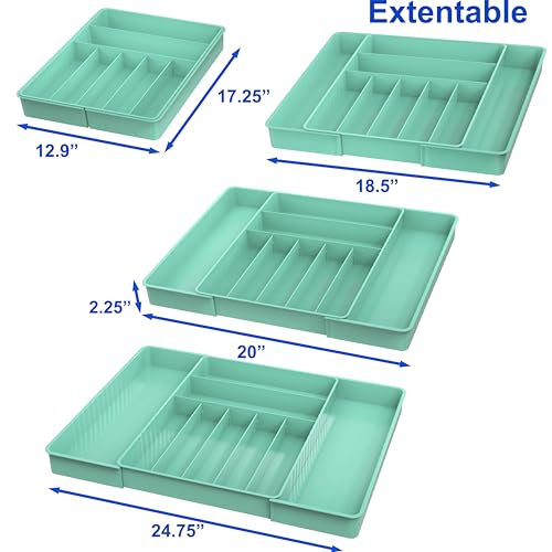 Expandable Kitchen Drawer Flatware Organizer