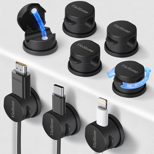 8 Pack Magnetic Cable Management Clips (8 Count)