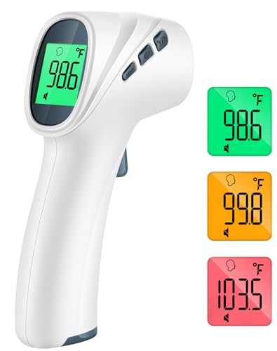 Forehead Thermometer for Adults and Kids (Grey)