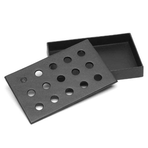Q177 Smoker Gas Grill (Wood Chip Smoking Box: Cast Iron / 5.25" x 8.25" x 1.25")