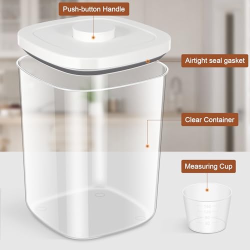 Airtight Rice Container 20 Lbs (10.56Qt-Square)