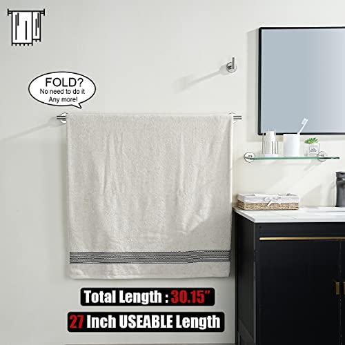 Bath Towel Bar (Brushed / 30.15 Inch)
