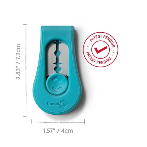 Upgraded Extractable & Magnetic Bread Lame Dough Scoring Tool (Turquoise)