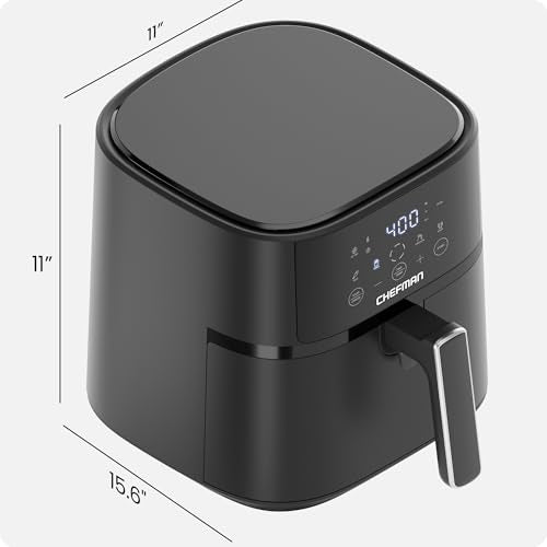 Air Fryer 6 QT Compact Airfryer for Quick & Easy Meals in Minutes (6 quart - No Window)