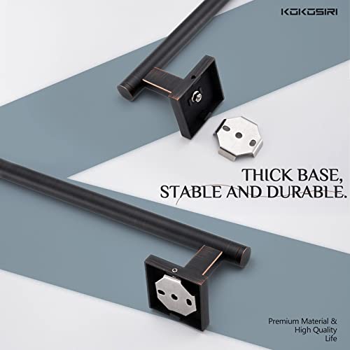 Bathroom Towel Bars 12 Inch Towel Ring Oil Rubbed Bronze 30CM Hand Towel Holder for Bath Kitchen Wall Stainless Steel B4005ORB (Oil Rubbed Bronze / 12-Inch)