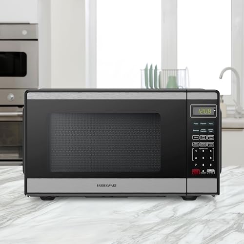 0.9 Cu. Ft Countertop Microwave Oven (0.9 Cu. Ft / Stainless Steel)