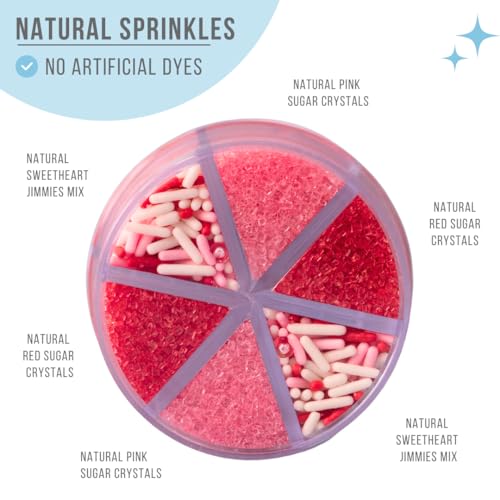 Valentines Dye Free Sprinkles (Sweetheart)