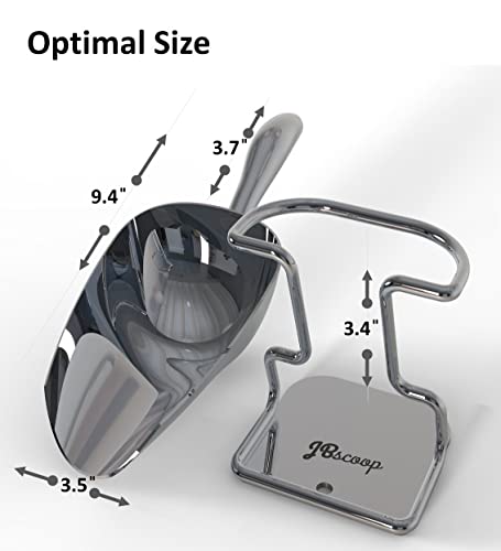 Stainless Steel Ice Scoop 8 OZ