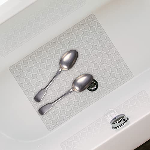 2Pack Kitchen Sink Mat for Stainless Steel (Translucent)