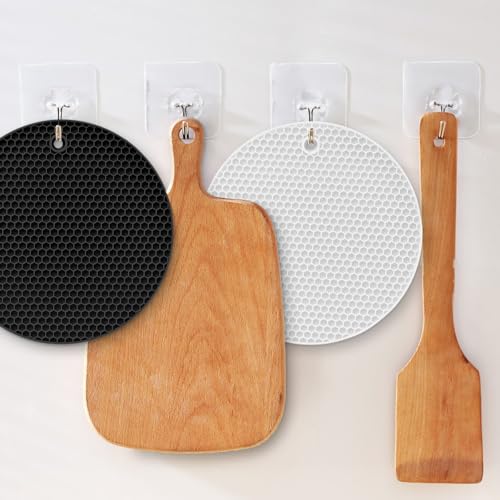 Silicone Trivets Mat (White)