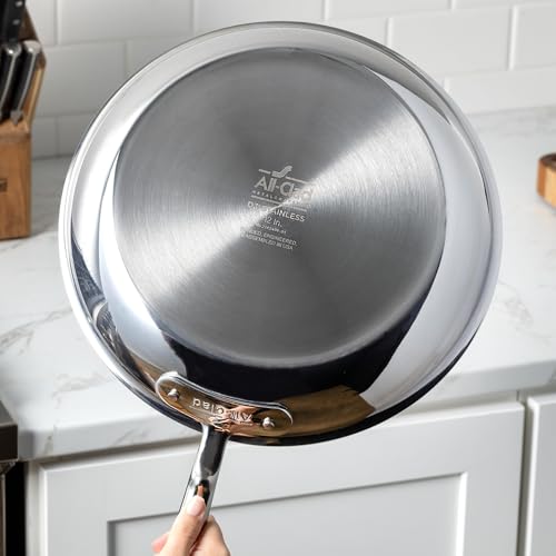 D3 Stainless Steel 1 Qt Saucepan with Lid (1.1 Quarts)