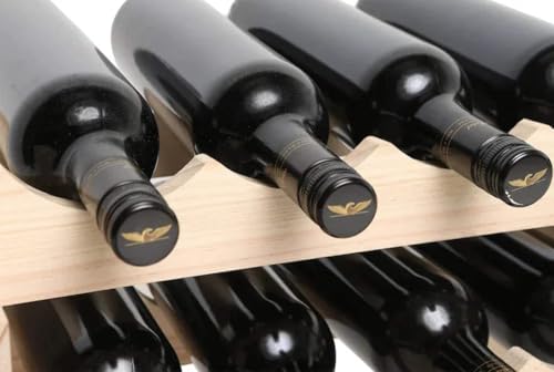48 Bottle Wine Rack Natural Pine (Natural Pine)