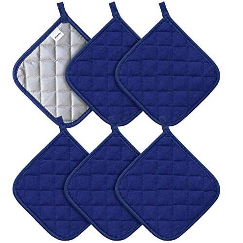 6 Pack Pot Holders for Kitchen Clearance (6 Count)