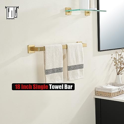 Gold Towel Bar (20.41 Inch / Brushed Gold)