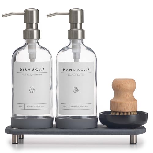 Luxury] Kitchen Soap Dispenser Set (7 Count)