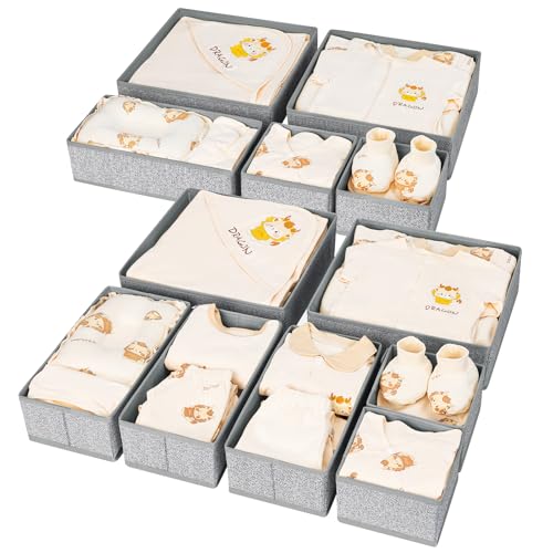 Drawer Organizer Clothes 12 Pack (12 Count)