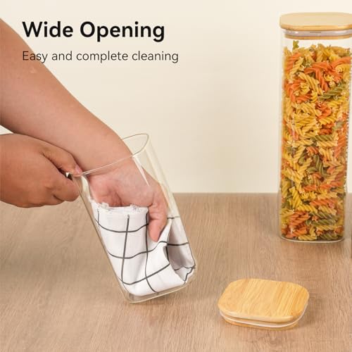 Glass Spaghetti Pasta Storage Container