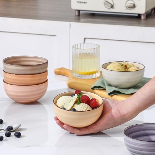 Ceramic Ice Cream Bowls (Maillard / 12 Oz)