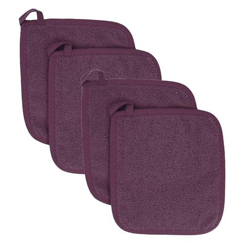 Terry Potholder & Hot Pad (4 Count)