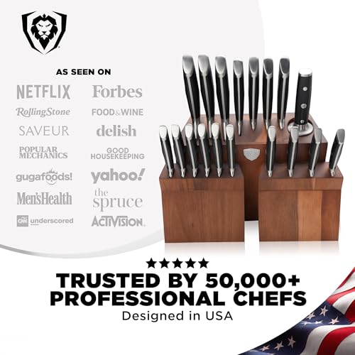 18 Pc Colossal Knife Block Set (18-Pc / Black)