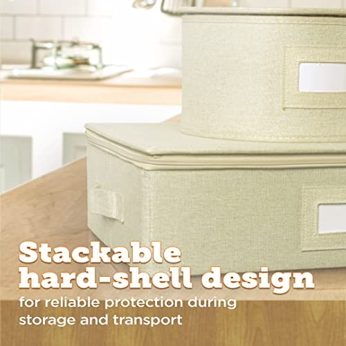 Cup & Mug Storage Case (Cream / 1 Piece Box for Cups and Mugs)