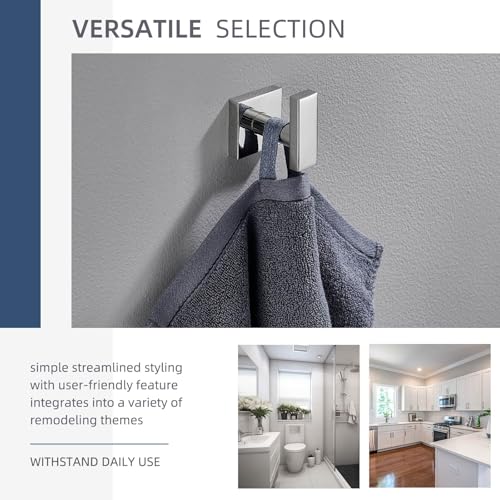 Bathroom Towel Hook (Polished Chrome)