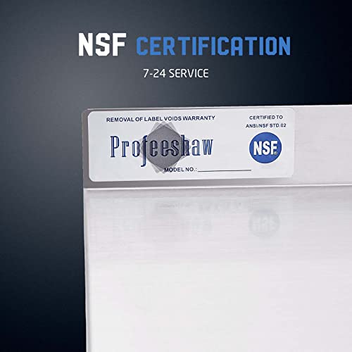 NSF Stainless Steel Shelf 14” x 24” (14"x24")