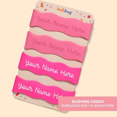 Orbit Labels Silicone Bottle Bands (Blushing Cheeks)