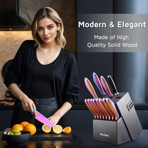 18 Slot Kitchen Knives Block (18 Count)