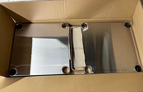 14"W Stainless Steel Commercial Rice Warmer Stand with Undershelf