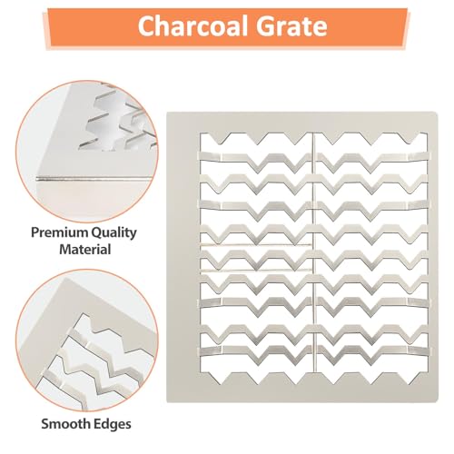 Grate for Masterbuilt 560 (9.75" x 9.25" Charcoal Grate)