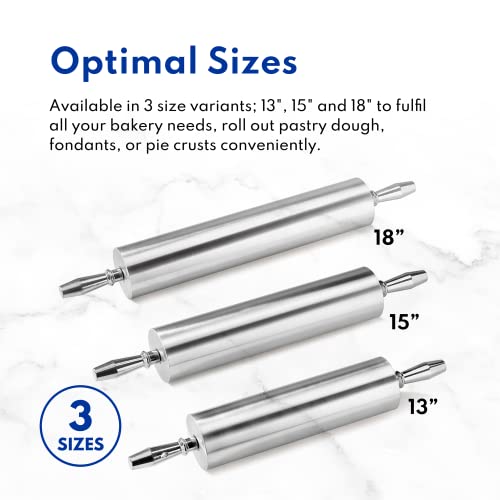13 Inch Aluminum Rolling Pin