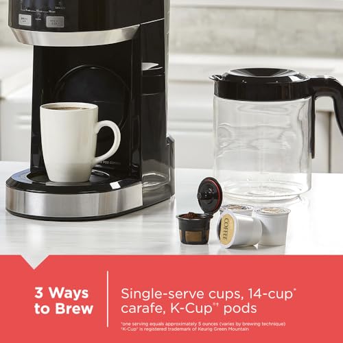 Single Serve & Carafe Coffee Maker
