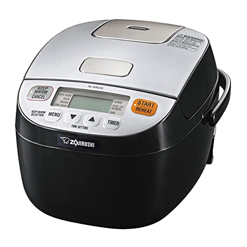 612252-NL-BAC05SB Micom Rice Cooker and Warmer, Silver Black (Rice Cooker)