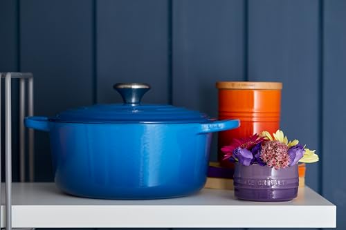 Enameled Cast Iron Round Dutch Oven (Marseille / 9 Qt)
