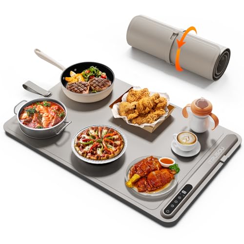 Warming Mat for Food (Light Grey / Large)