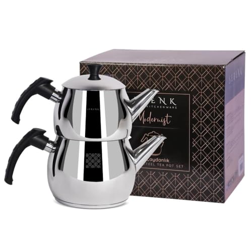 Modernist Stainless Steel Teapot (Classic)