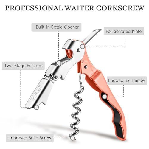 2 Pack Wine Opener (Nectarine)