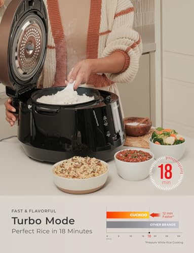 High Pressure Rice Cooker (10 cups / Black)