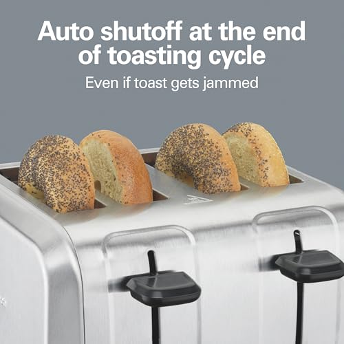 4 Slice Toaster with Extra Wide Slots