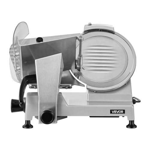 Commercial Meat Slicer (10 inch / Silver)