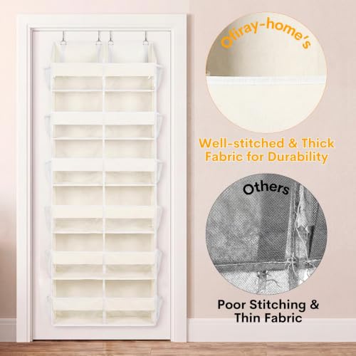 Over the Door Organizer 6 Tiers (Cream - 6 Tiers)