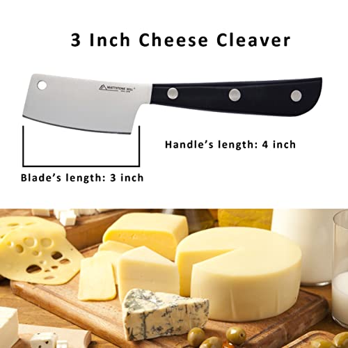 Cheese Knife MATTSTONE HILL Cheese Cleaver (3")