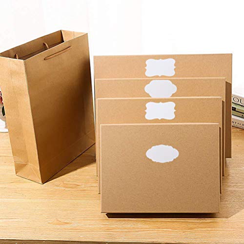 300 Pieces Gift Sticker Labels (White)