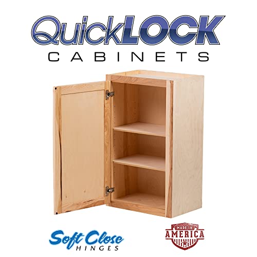 Quicklock RTA (12"D x 9"W x 42"H Standard / Rustic Hickory)