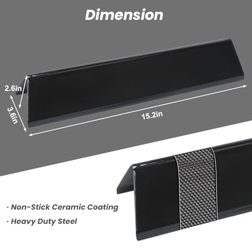 Spirit E210 Grill Parts for Weber Flavorizer Bars Grill Burner Grill Grates (17.5" x 20.511" -7637 7635 69785 Spirit 200)