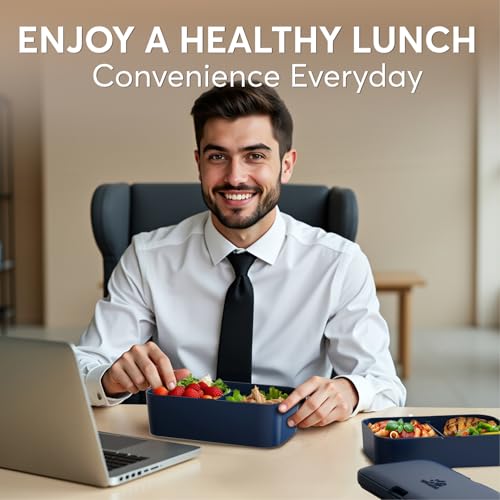 Bento Box Adult (L - 50 oz / Midnight Blue)