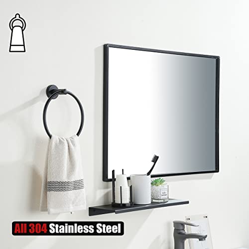 Black Towel Ring (Black)