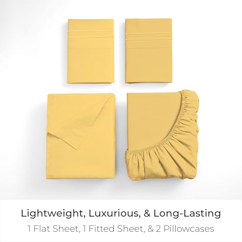 Iconic 4 Piece (1182 Yellow / California King)