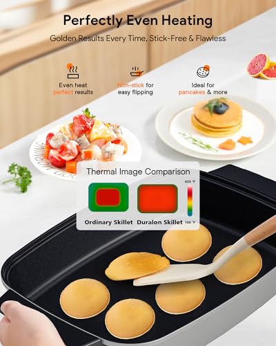Medley XL Digital Electric Skillet (Cool Gray)